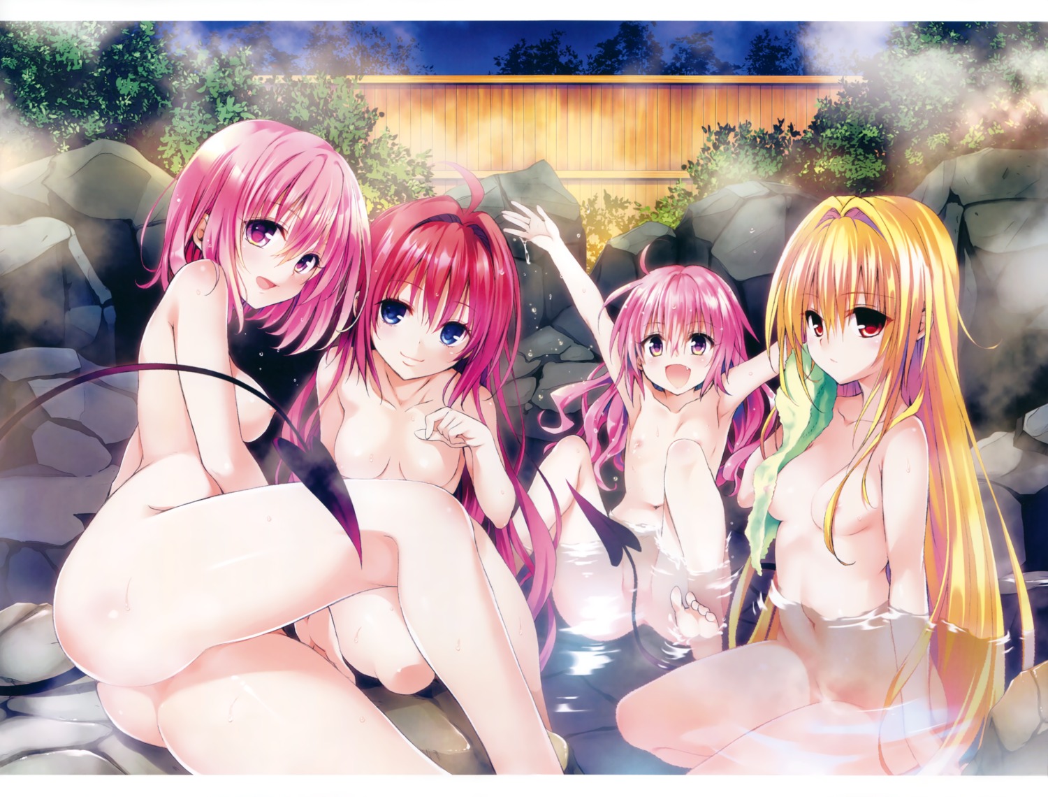 Yabuki Kentarou To Love Ru To Love Ru Darkness Golden Darkness Kurosaki